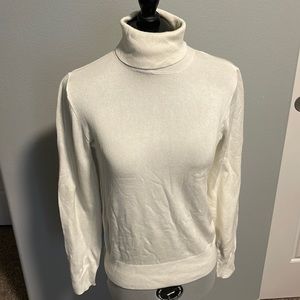 Cream H&M turtle neck